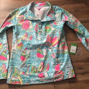 You gotta regatta Lilly Pulitzer captain popover